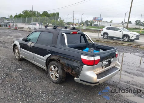 2003 Subaru Baja Sport из США, поврежденный, VIN 4S4BT62C437112057